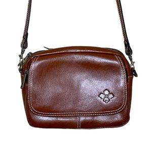 Patricia Nash Leather Front Flap Crossbody